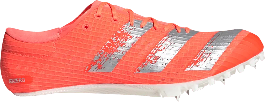 Adidas Adizero Finesse Spikes &#039;Signal Coral Silver Metallic&#039;