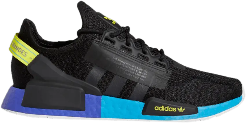  Adidas adidas NMD R1 V2 Carbon Shock Yellow