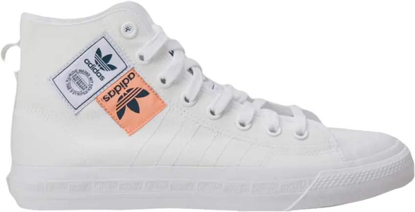 Adidas Nizza High RF &#039;Logo Patches&#039;