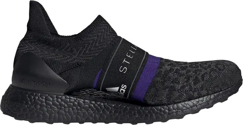  Adidas Stella McCartney x Wmns UltraBoost X 3D Knit &#039;Black Collegiate Purple&#039;