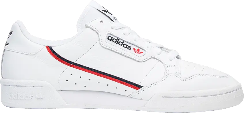  Adidas adidas Rascal White Scarlet Navy