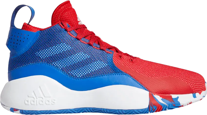  Adidas D Rose 773 2020 &#039;Blue Scarlet&#039;