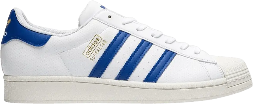  Adidas Superstar &#039;Perforated Pack - White Royal&#039;