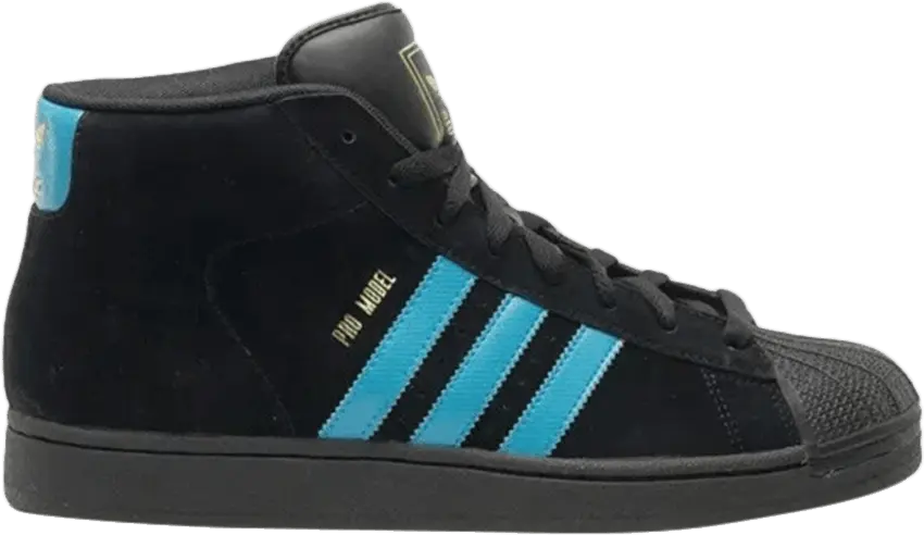 Adidas Pro Model &#039;Black Turquoise&#039;