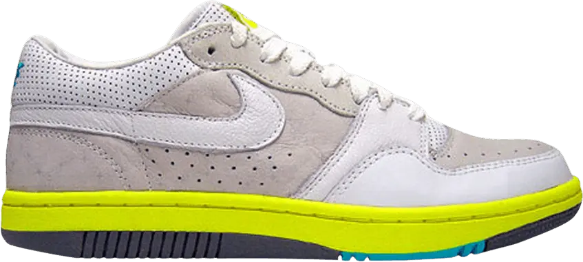  Nike Court Force Low Premium &#039;White Voltage Yellow&#039;