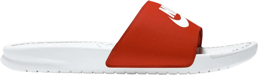  Nike Benassi Slide &#039;Just Do It - White Red&#039;
