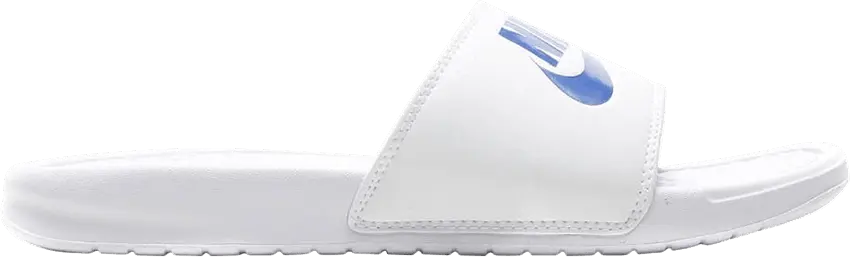  Nike Benassi Jdi White Varcity Royal-White
