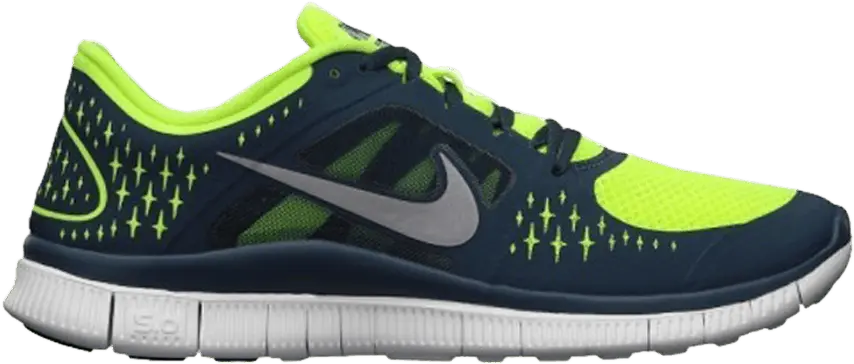 Nike Free Run+ 3 &#039;Squadron Blue Volt&#039;