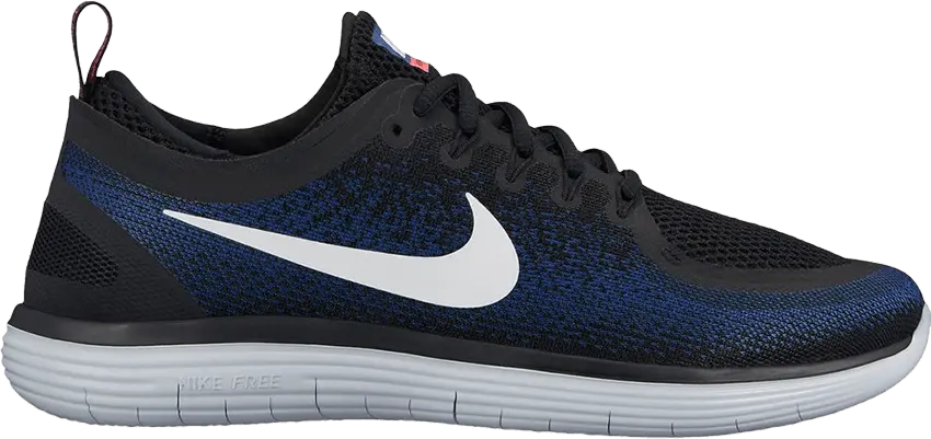 Nike Free RN Distance 2 &#039;Black Deep Royal Blue&#039;