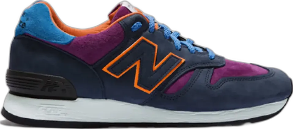  New Balance 670 Wood Wood Navy Purple Orange