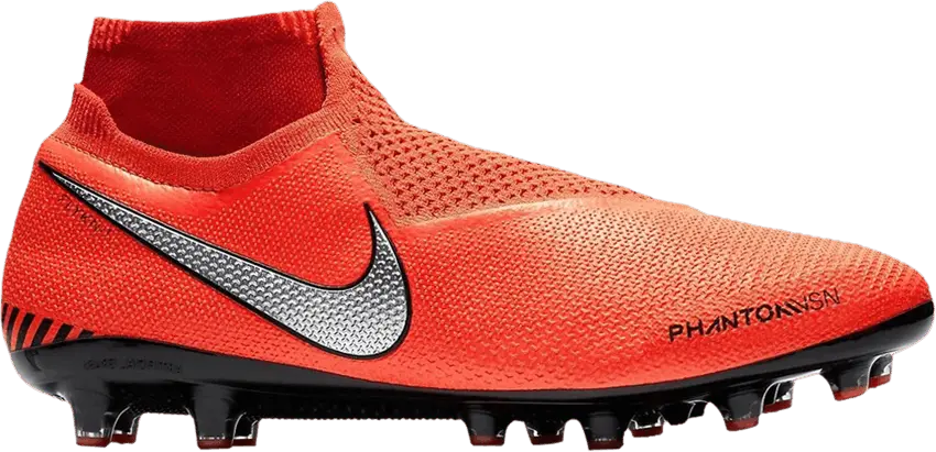  Nike Phantom Vision Elite DF AG Pro &#039;Bright Crimson Metallic Silver&#039;