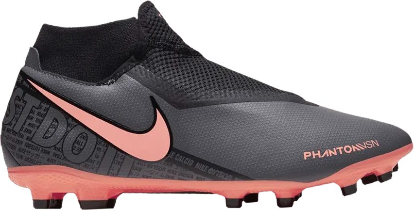  Nike Phantom Vision Academy DF FG MG &#039;Dark Grey Bright Mango&#039;