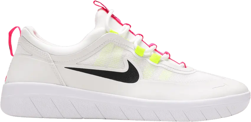  Nike Nyjah Free 2 SB White Volt