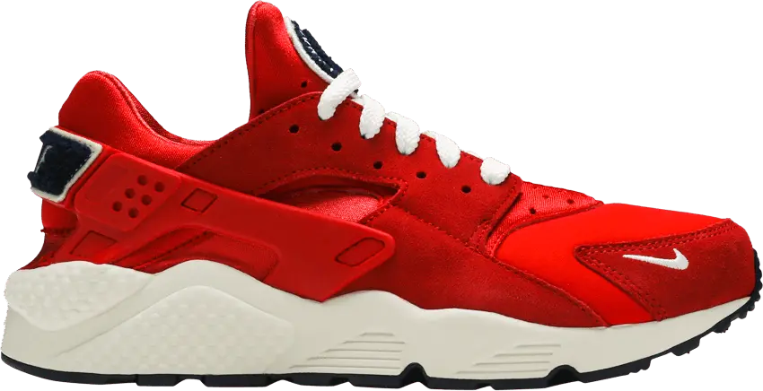  Nike Air Huarache Run Varsity Jacket Red