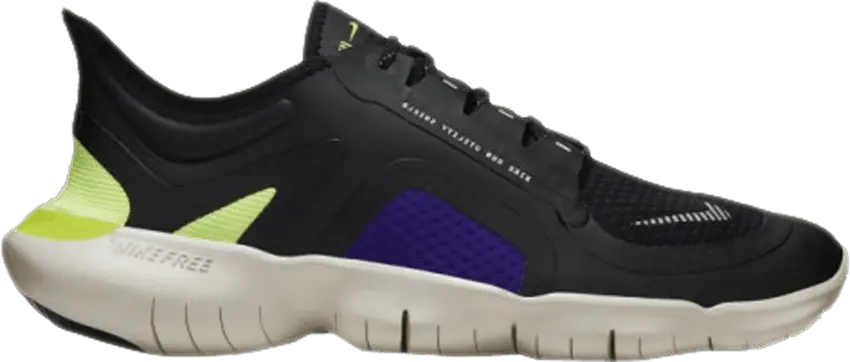  Nike Free RN 5.0 Shield &#039;Black Voltage Purple&#039;