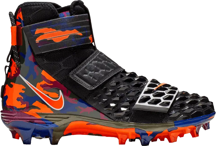  Nike Force Savage Elite 2 &#039;Black Orange Camo&#039;