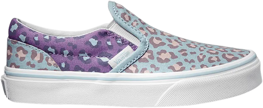  Vans Slip-On Kids &#039;2-Tone Leopard&#039;