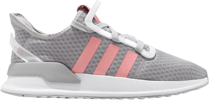  Adidas U_Path Run J &#039;Grey Glow Pink&#039;