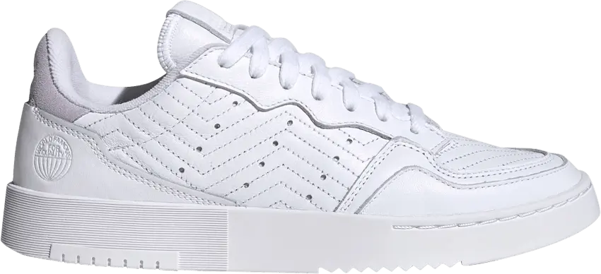  Adidas Wmns Supercourt &#039;Quilted Pattern - White&#039;