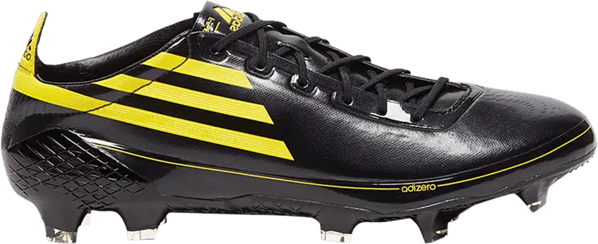  Adidas F50 Ghosted Adizero Prime FG &#039;Memory Lane Pack - Black Yellow&#039;