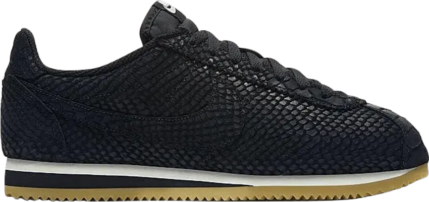  Nike Classic Cortez Leather Premium &#039;Black Gum&#039;