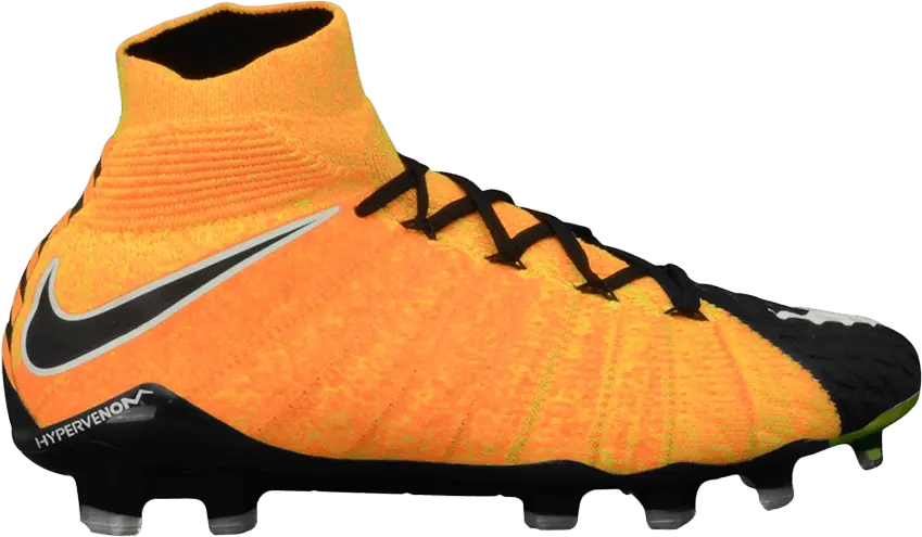  Nike Hypervenom Phantom 3 DF FG &#039;Laser Orange Black&#039;