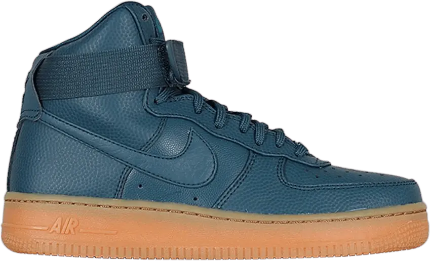  Nike Air Force 1 Hi Midnight Turquoise