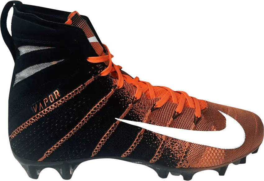  Nike Vapor Untouchable 3 Elite Flyknit &#039;Black Orange&#039;