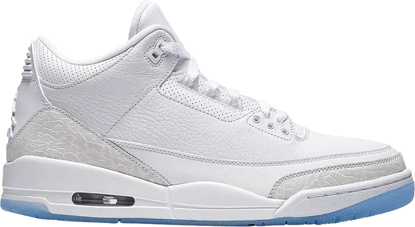  Jordan 3 Retro Pure White (2018) (GS)