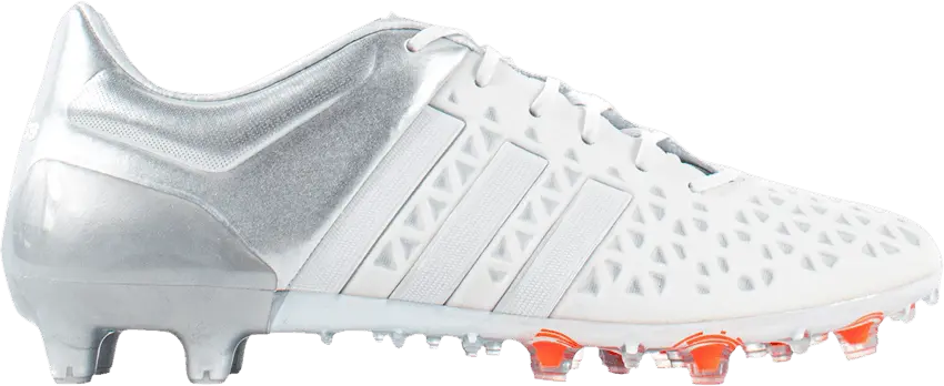 Adidas Ace 15.1 FG AG &#039;White Silver Metallic&#039;