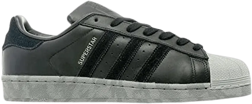  Adidas Superstar &#039;Black Grey&#039;