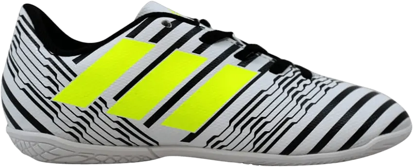  Adidas Nemeziz 17.4 IN J &#039;White Yellow Black&#039;