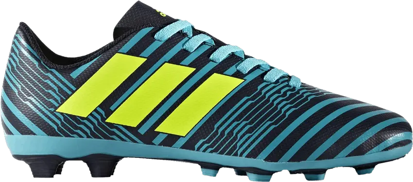  Adidas Nemeziz 17.4 FG GS &#039;Ink Solar Yellow&#039;