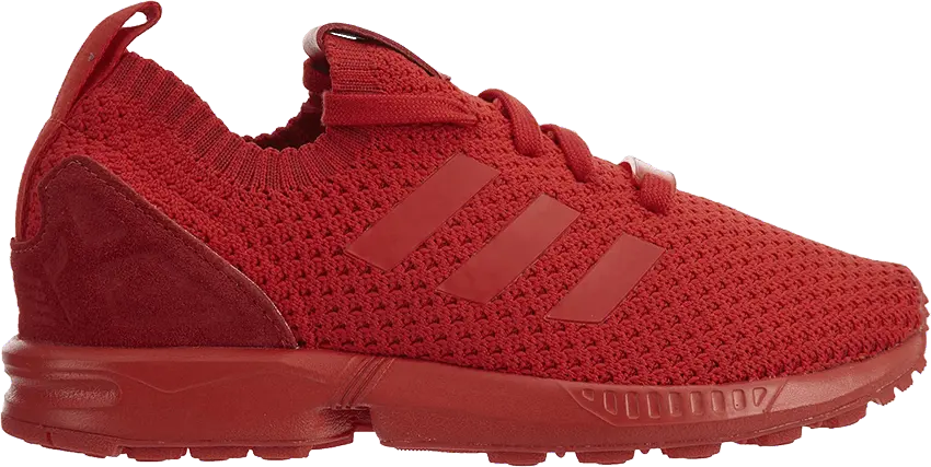  Adidas ZX Flux PK J &#039;Triple Red&#039;