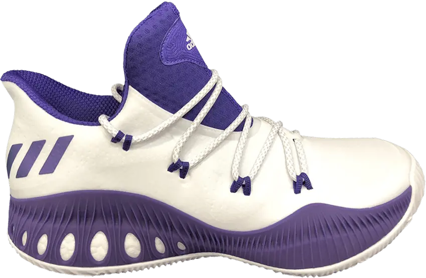  Adidas Crazy Explosive Low &#039;White Purple&#039;
