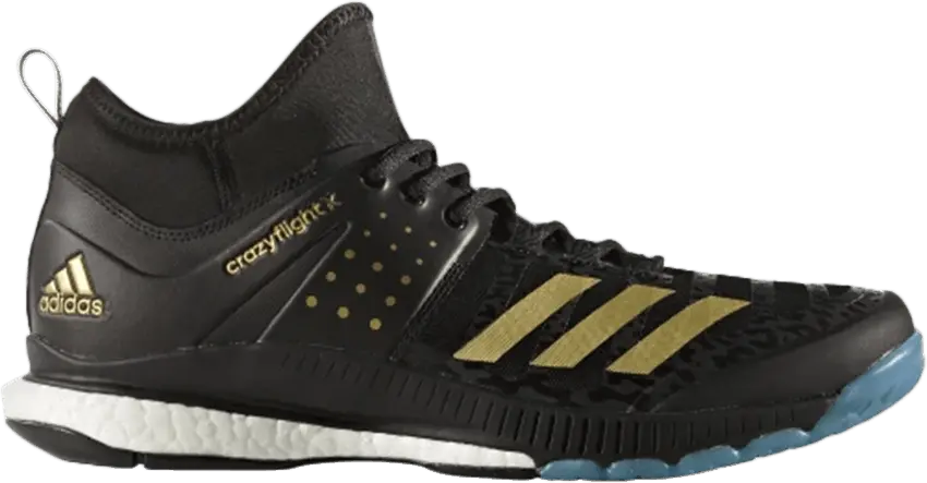 Adidas Crazyflight X Mid &#039;Black Gold&#039;