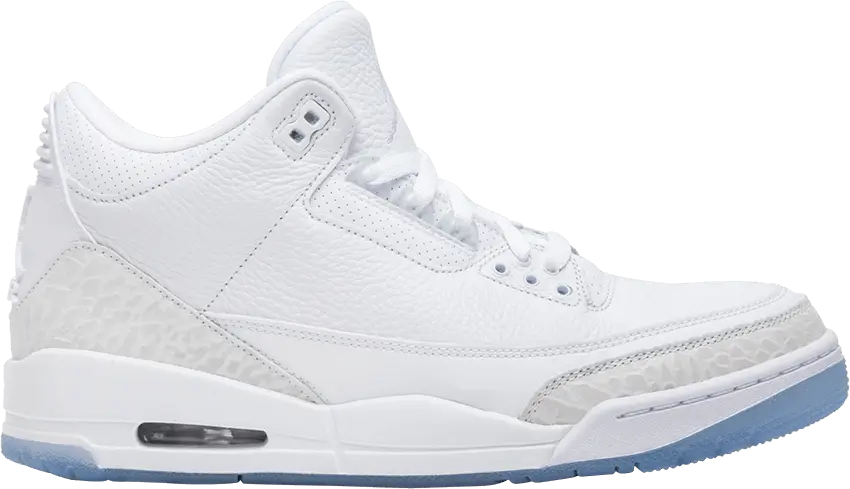  Jordan 3 Retro Pure White (2018)