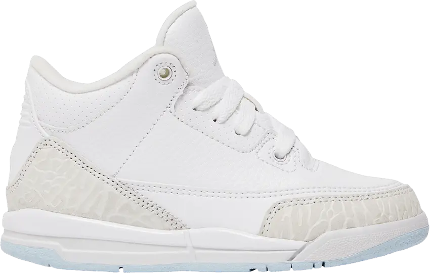  Jordan 3 Retro Pure White (2018) (PS)