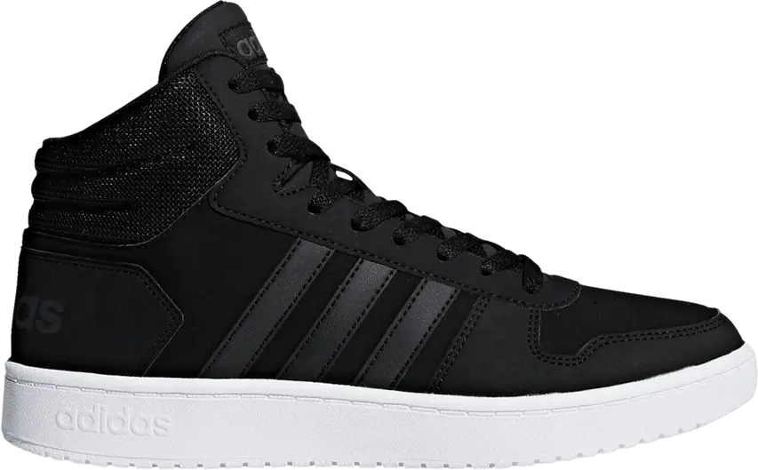 Adidas Hoops 2.0 Mid &#039;Black Carbon&#039;