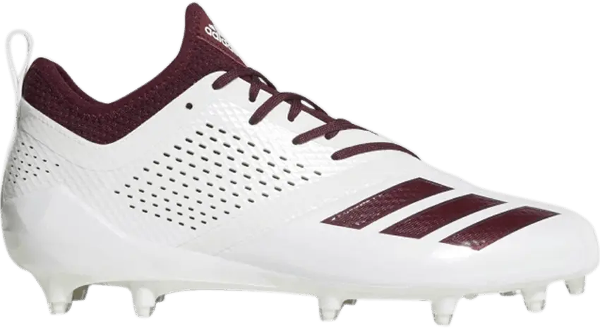  Adidas Adizero 5-Star 7.0 &#039;Cloud White Maroon&#039;