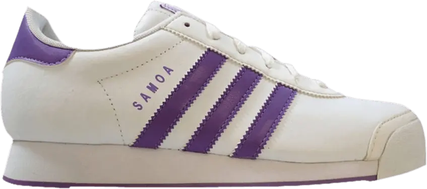  Adidas Wmns Samoa &#039;White Super Purple&#039;