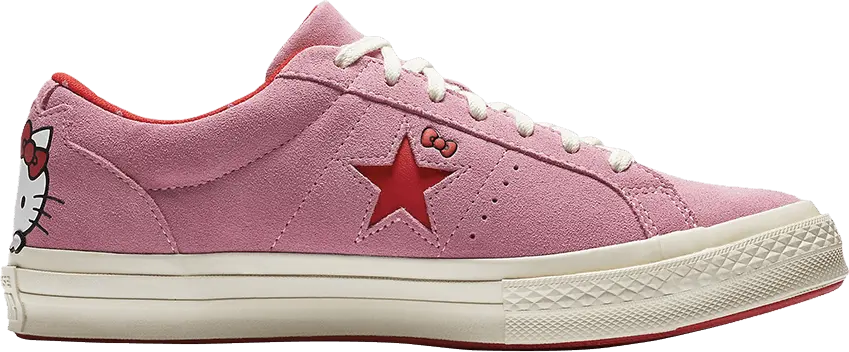  Converse One Star Ox Hello Kitty Pink