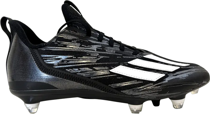  Adidas Adizero Cleats &#039;Black White&#039;