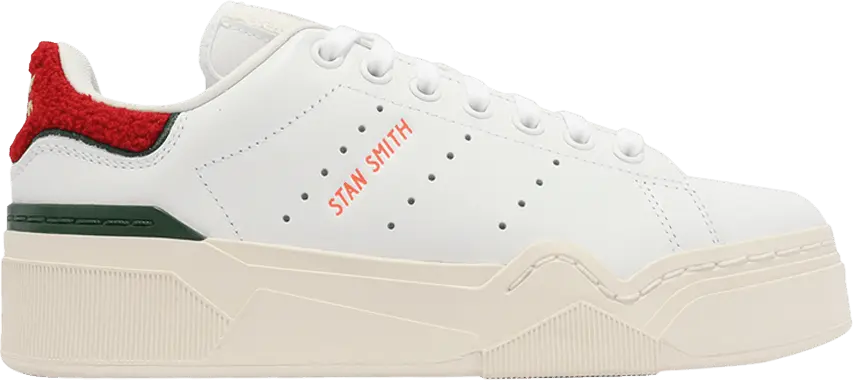  Adidas Wmns Stan Smith Bonega 2B &#039;White Scarlet Green&#039;