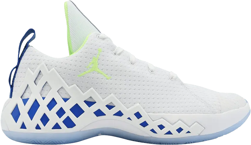  Jordan Jumpman Diamond Low PF &#039;White Blue Green&#039;