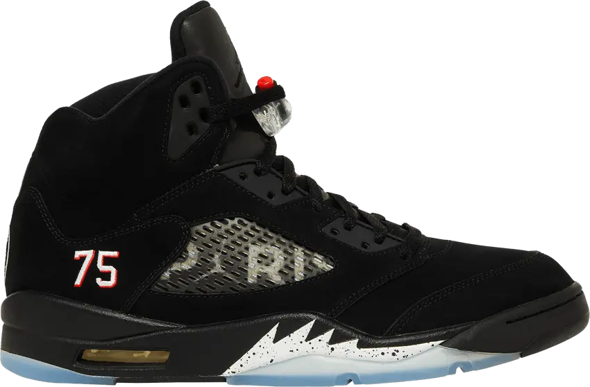 Paris Saint-Germain x Air Jordan 5 Retro &#039;Black&#039; Sample
