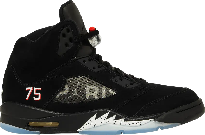  Paris Saint-Germain x Air Jordan 5 Retro &#039;Black&#039; Sample