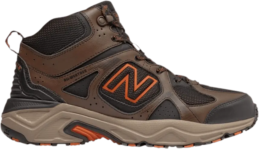  New Balance 481v3 Mid Trail Runner 4E Wide &#039;Brown&#039;