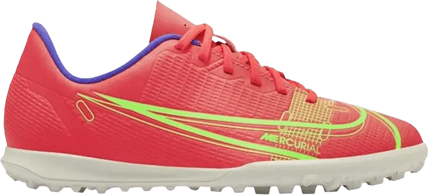 Nike Mercurial Vapor 14 Club TF GS &#039;Bright Crimson Indigo Burst&#039;