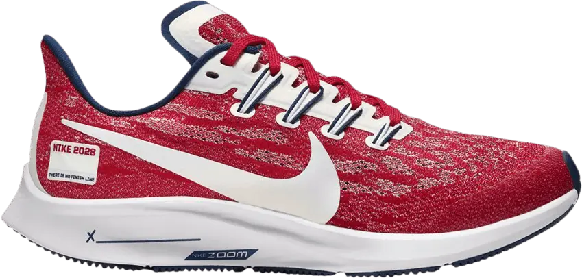  Nike Air Zoom Pegasus 36 FO GS &#039;University Red&#039;